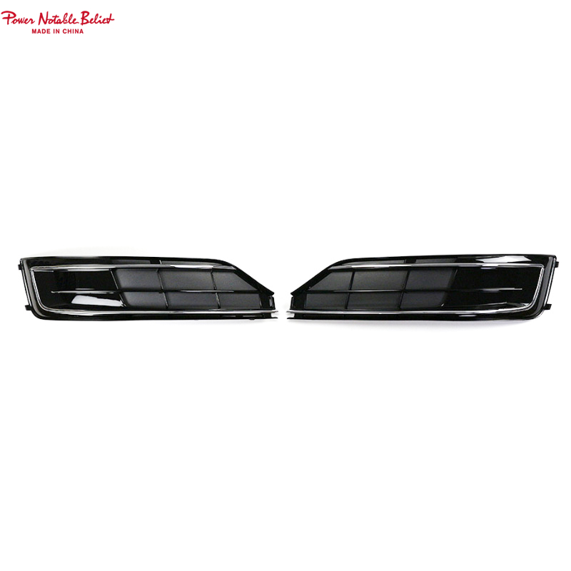 Fog Light Grill For Audi S-line A8 D4 PA 15-18 Fog Lamp Grill Racing