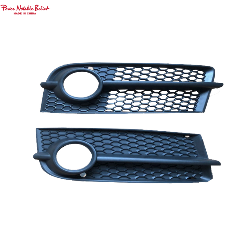 HONEYCOMB HEX  Fog Light Grille Lower Grille For Audi TT MK2 S-LINE TTS