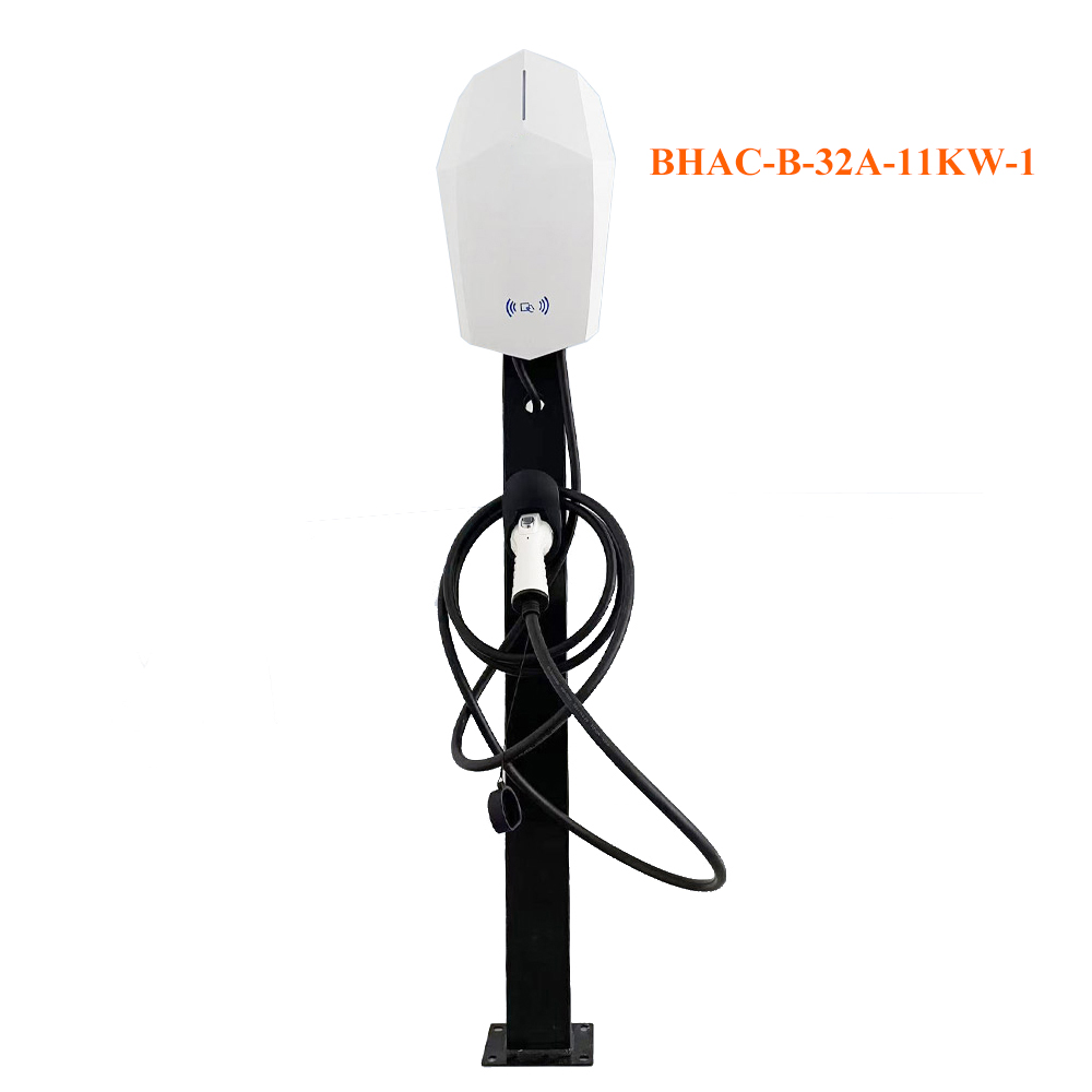 Factory Wholesale Type1 Type2 GBT Wall-Mounted Charger 11KW AC EV Charger Level 1 Smart Electric <a href='/car-charging/'>Car Charging</a> Station 