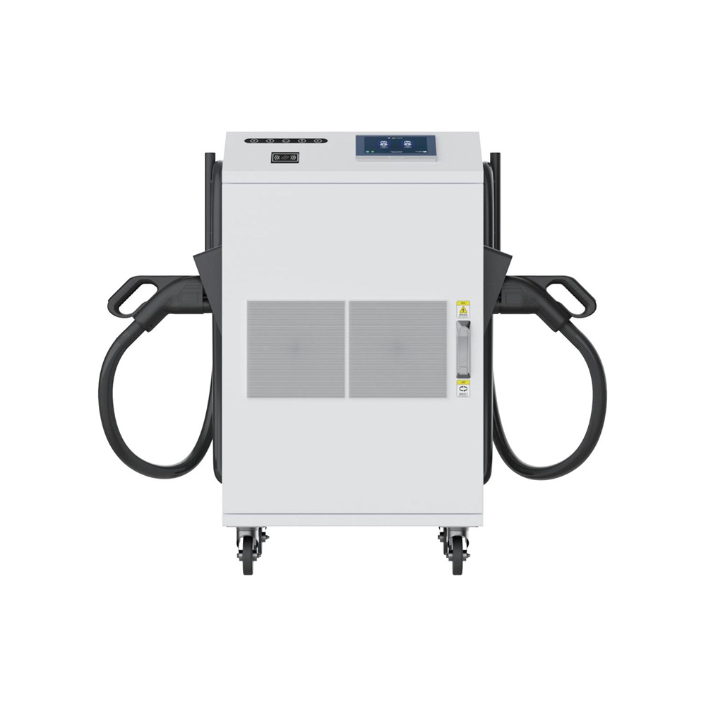 Factory Wholesale Price Mobile EV Charging Pile <a href='/40kw-dc-electric-car-charger/'>40KW DC Electric <a href='/car-charger/'>Car Charger</a></a> CCS1 CCS2 GB/T Double Charging Gun Electric Vehicle Charging Station