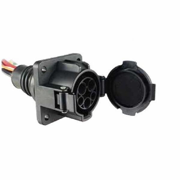 16A 32A SAE J1772 Inlets Socket 240V Type 1 AC EV Charging Socket for Electric <a href='/car-charger/'>Car Charger</a>