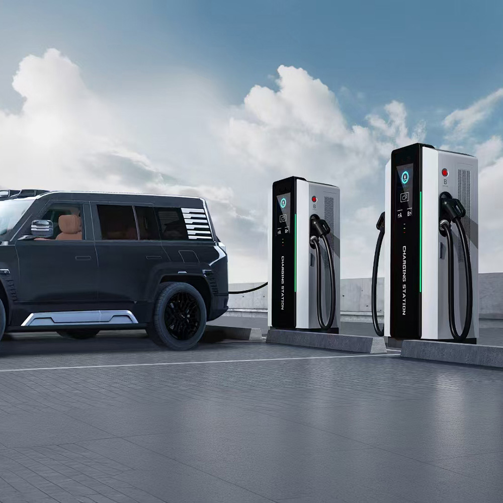 BeiHai Power 120KW Electric <a href='/car-charging/'>Car Charging</a> Station CCS1 GB/T Floor Mounted Electric Vehicle Charger for Public/Commercial Charging