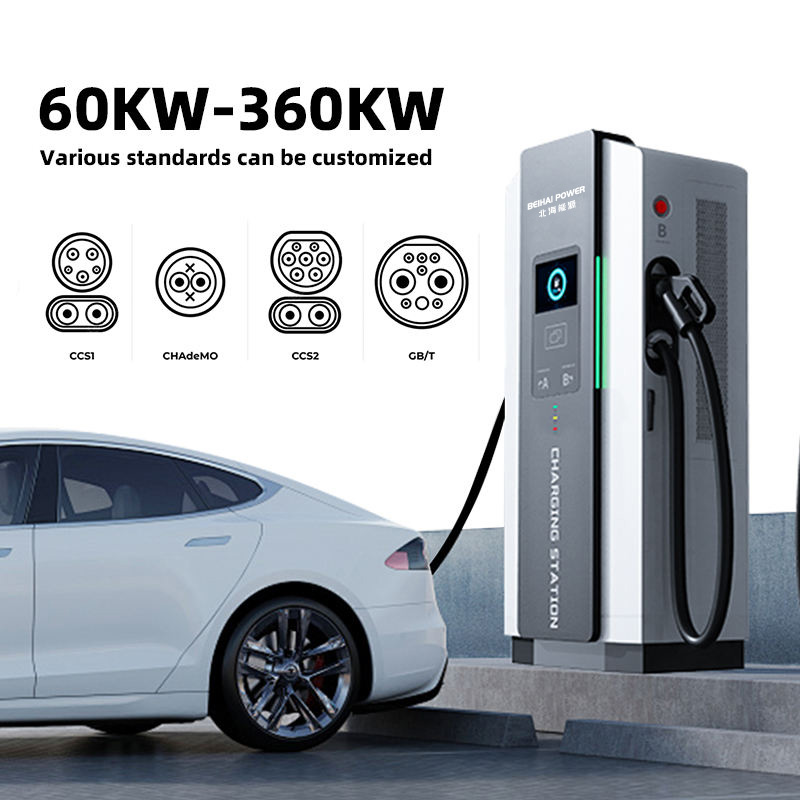 240kw CCS1/CCS2/Chademo/GBT DC Fast Evse Electric Vehicle Charging Station Level 3 Dual Gun EV <a href='/car-charger/'>Car Charger</a> for Commercial