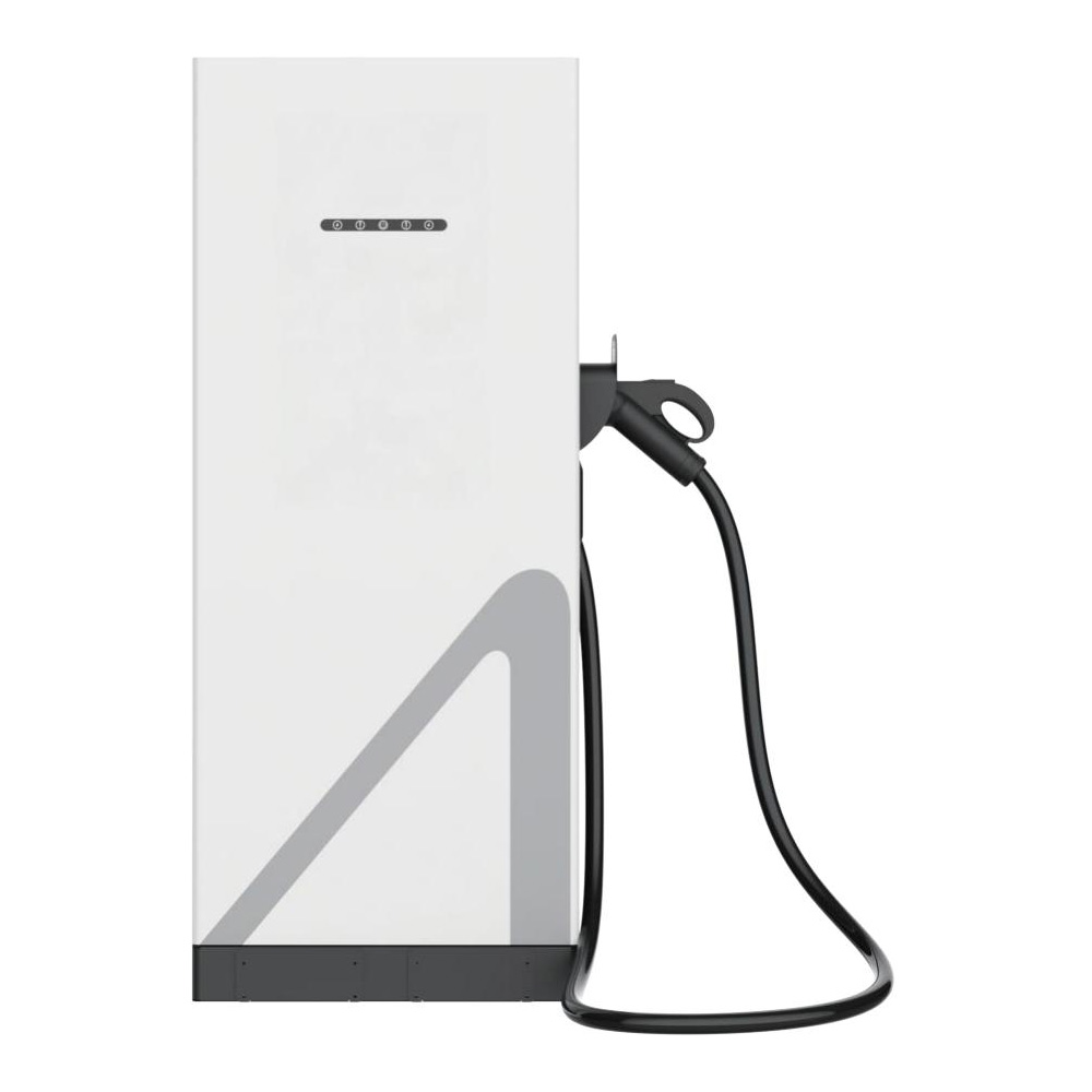 The conﬁguration of this liquid cooled single gun charging terminal is ﬂexible and can be applied to various scenarios. Optional touch screen. Suitable for supporting automobile    enterprises, commercial real estate, government enterprises, gas stations, public fast charging stations, etc. 