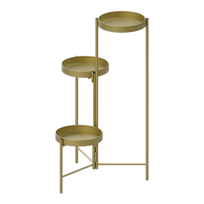 BenBest Plant Stand, 3&4 Tier Metal Flower for Patio Garden, Living Room and Corner Balcony