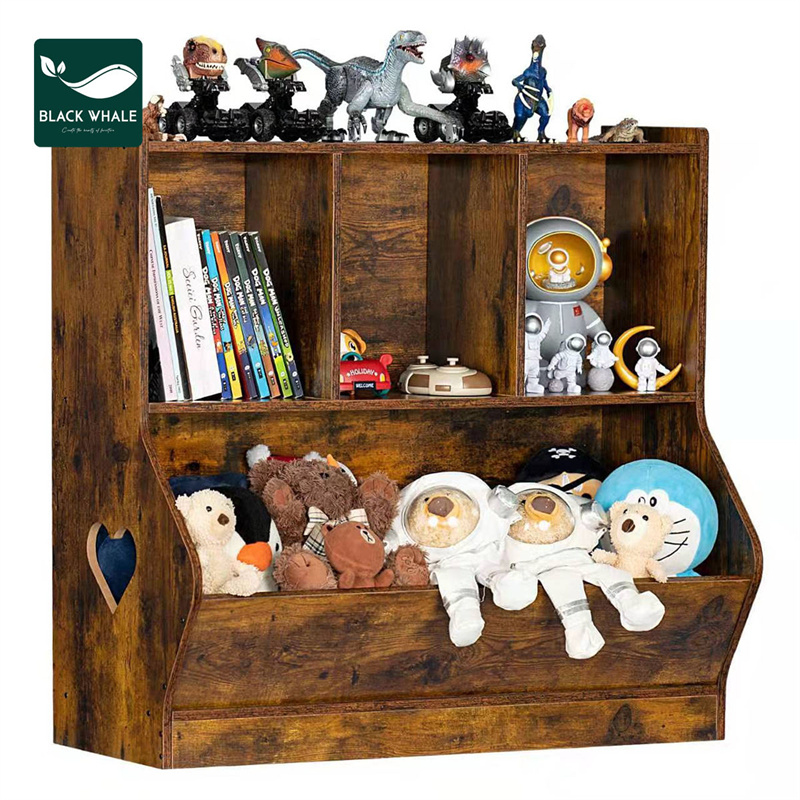 Kids Toy Storage Organizer, Children Small <a href='/bookcase/'>Bookcase</a> and <a href='/bookshelf/'>Bookshelf</a>, Toddler 4 Cubby Toy Storage <a href='/cabinet/'>Cabinet</a>, Toy Shelf for Playroom, Bedroom, Living Room, Nursery, School 30.51'' H