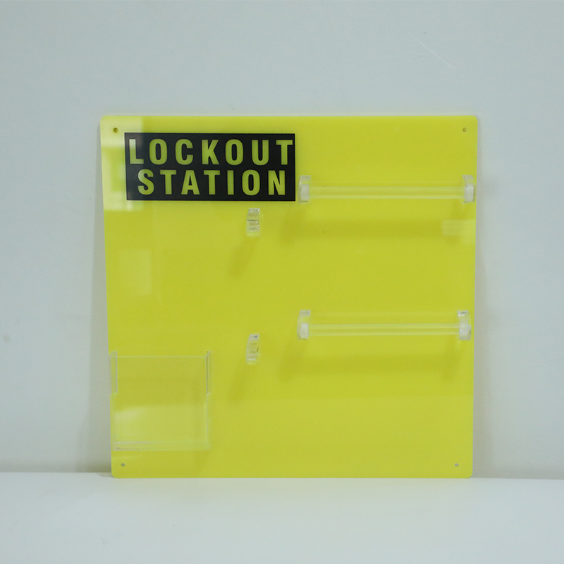 LOCKOUT STATION MADE OF ACRYLIC PLATE