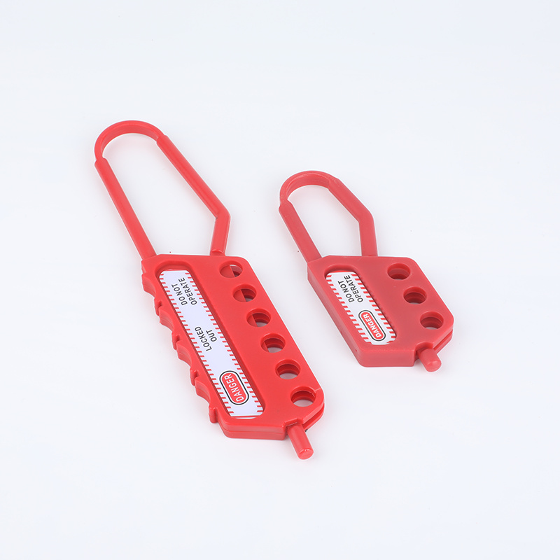 Insulated Nylon Hasp Lock for Electrical Safety Compliance