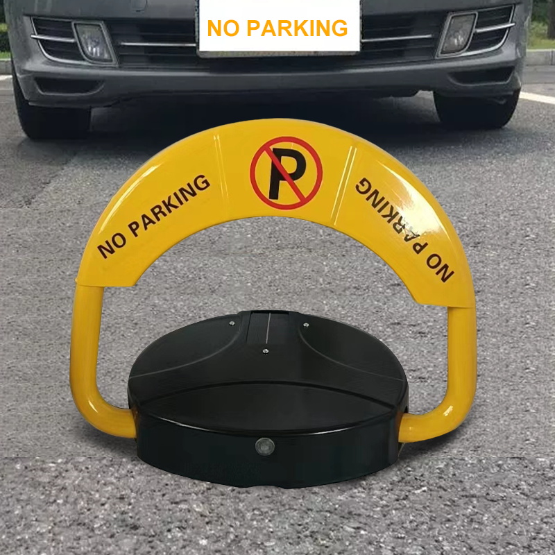 Automatic remote controlled car parking space saver lock protector