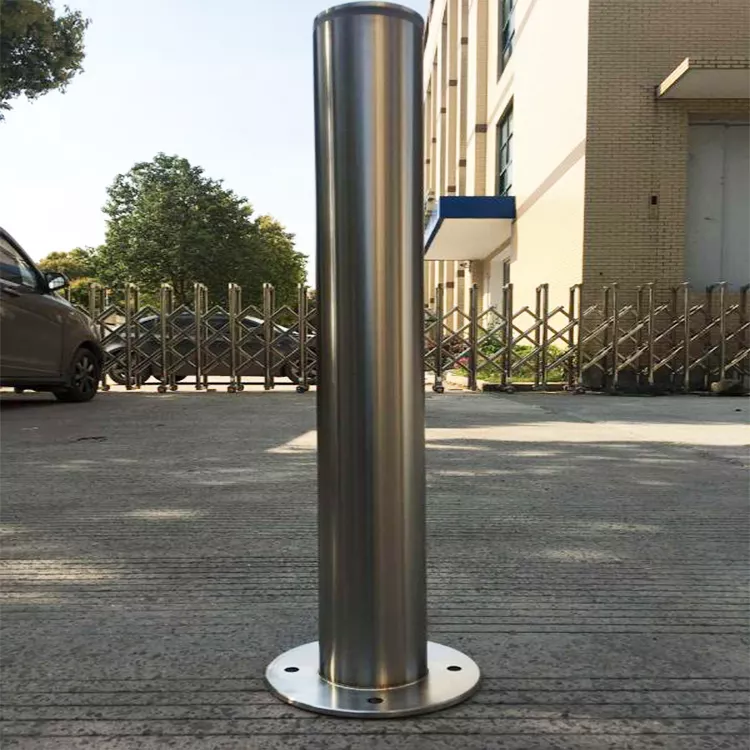 Outdoor 316 stainless steel fixed bollards 