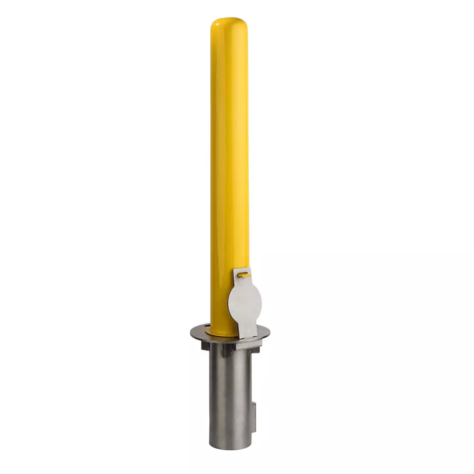 Portable security removable bollard