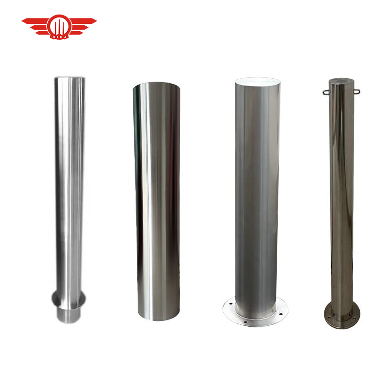 Stainless Steel Warning Fixed Bollard