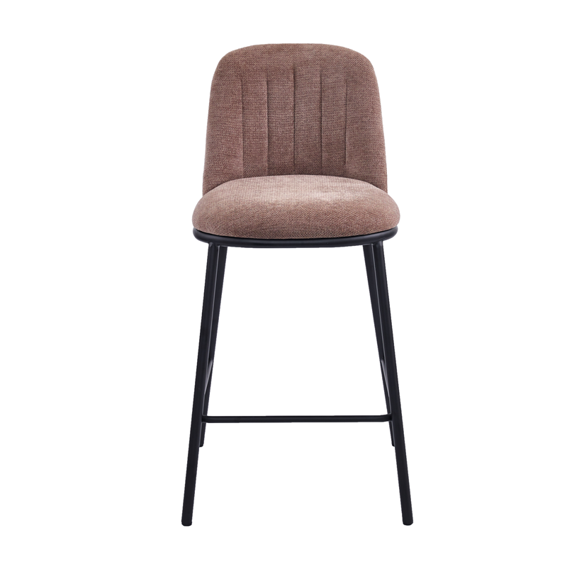 Brant <a href='/counter-chair/'>Counter Chair</a> Upholstered Seat with Metal Frame.