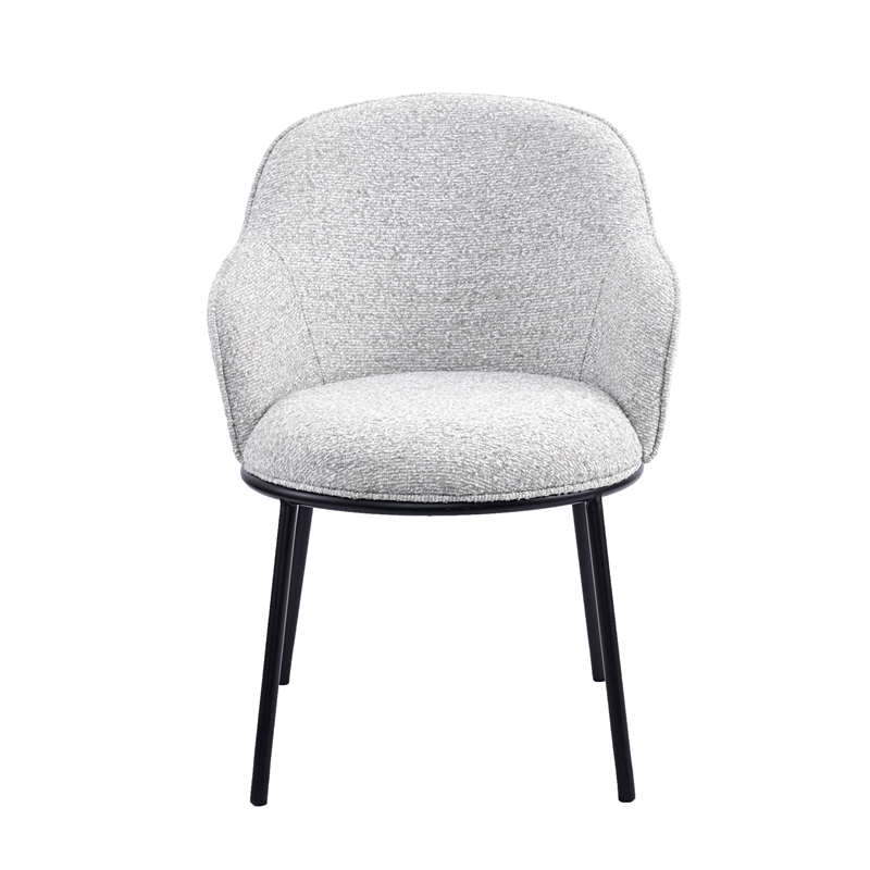 Orlan <a href='/dining-chair/'>Dining Chair</a> Upholstered Seat with Metal Frame.