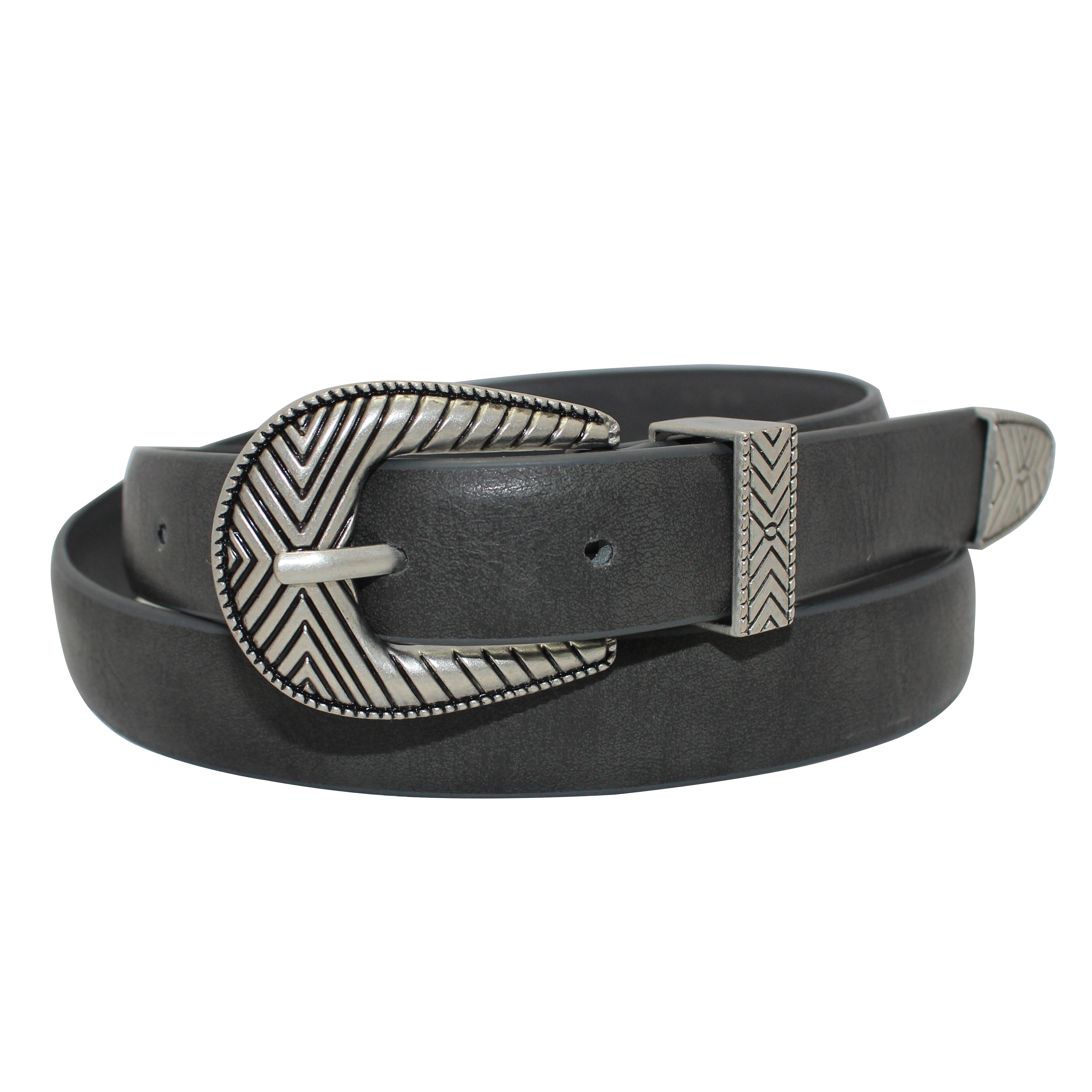 Rock and Roll Women's Leather Studded Belt 25-23167