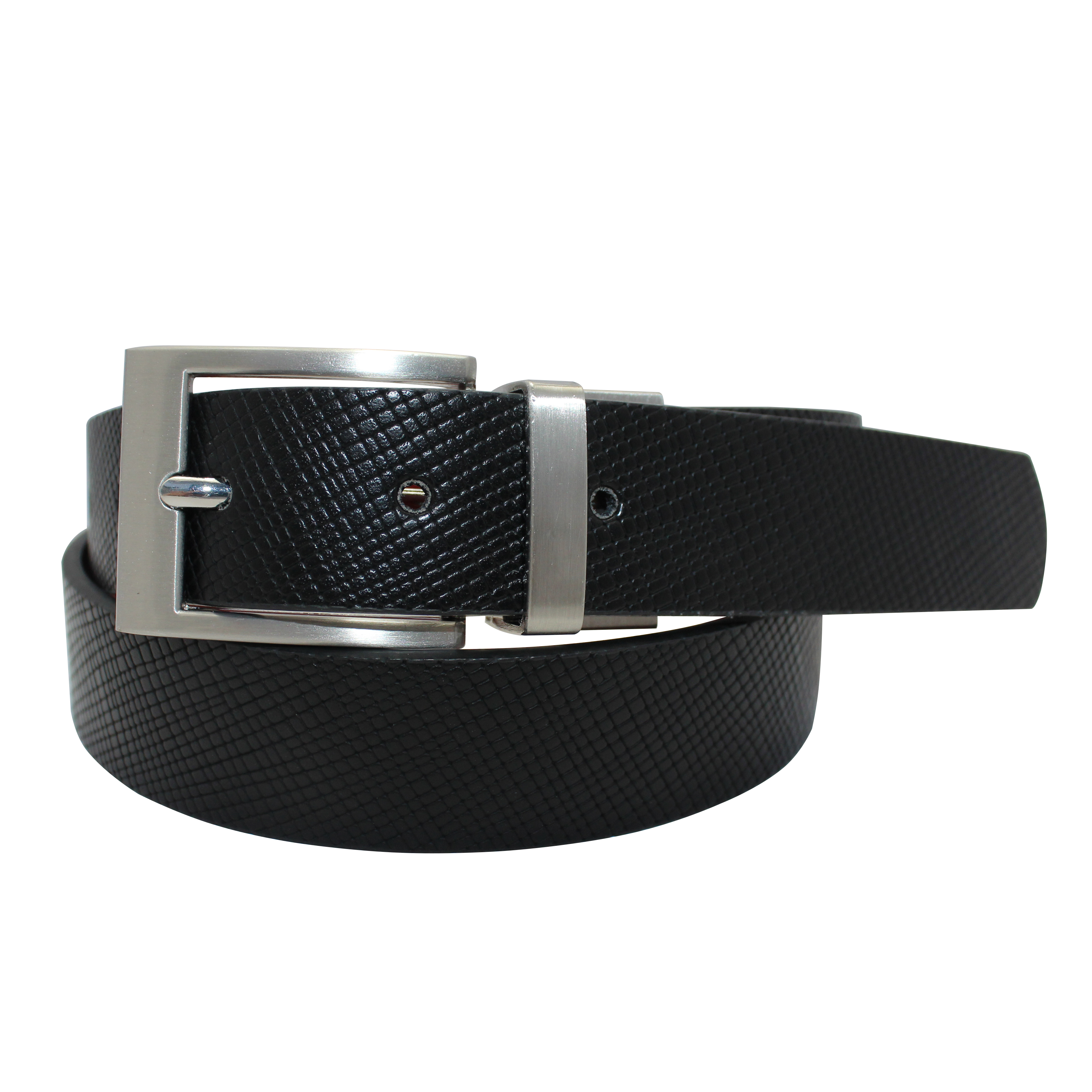 Good Quality Fashionable Men Adjustable Buckle Fashion Leather Belt 30-23048
