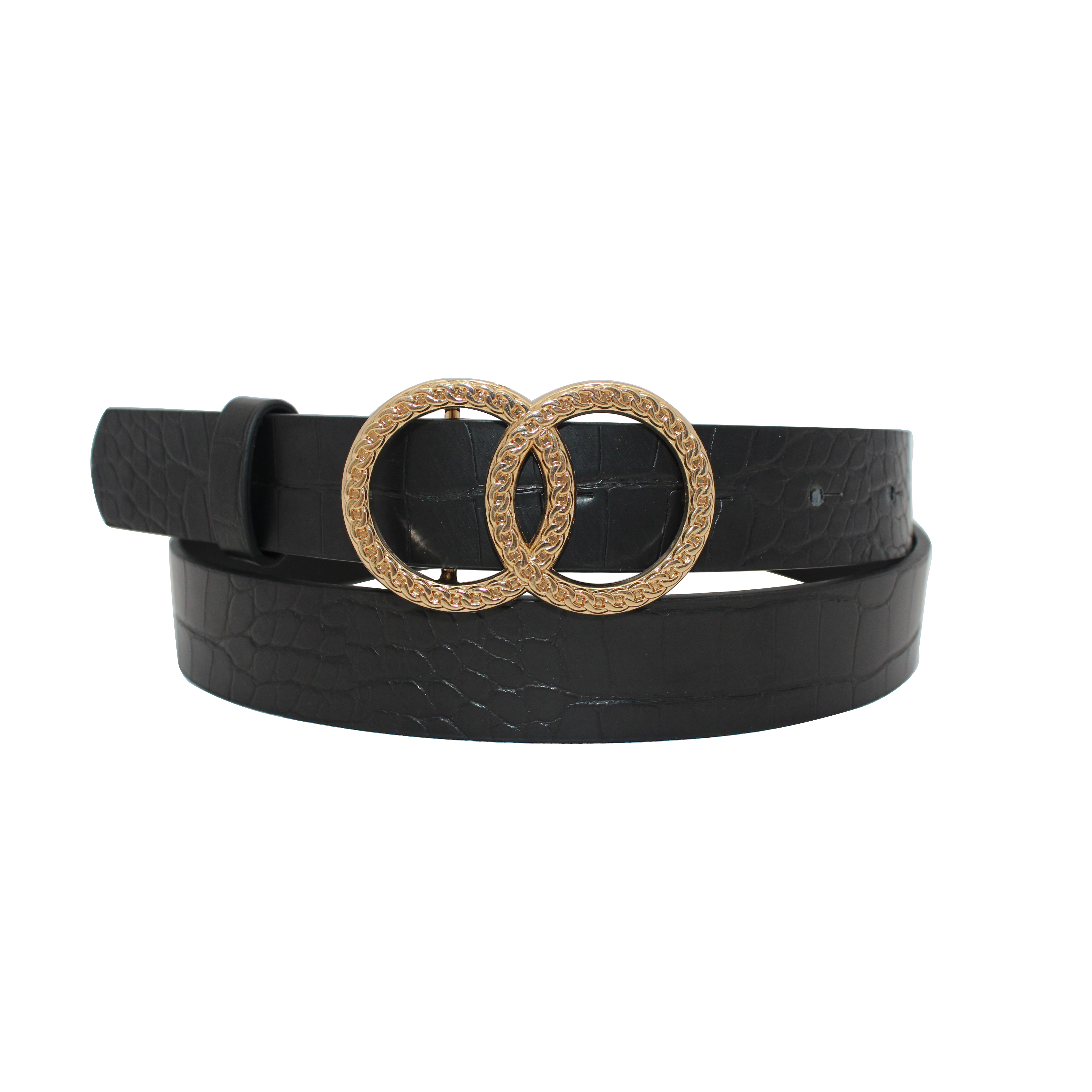 Simple and Elegant Women's Buckle Belt 30-23052