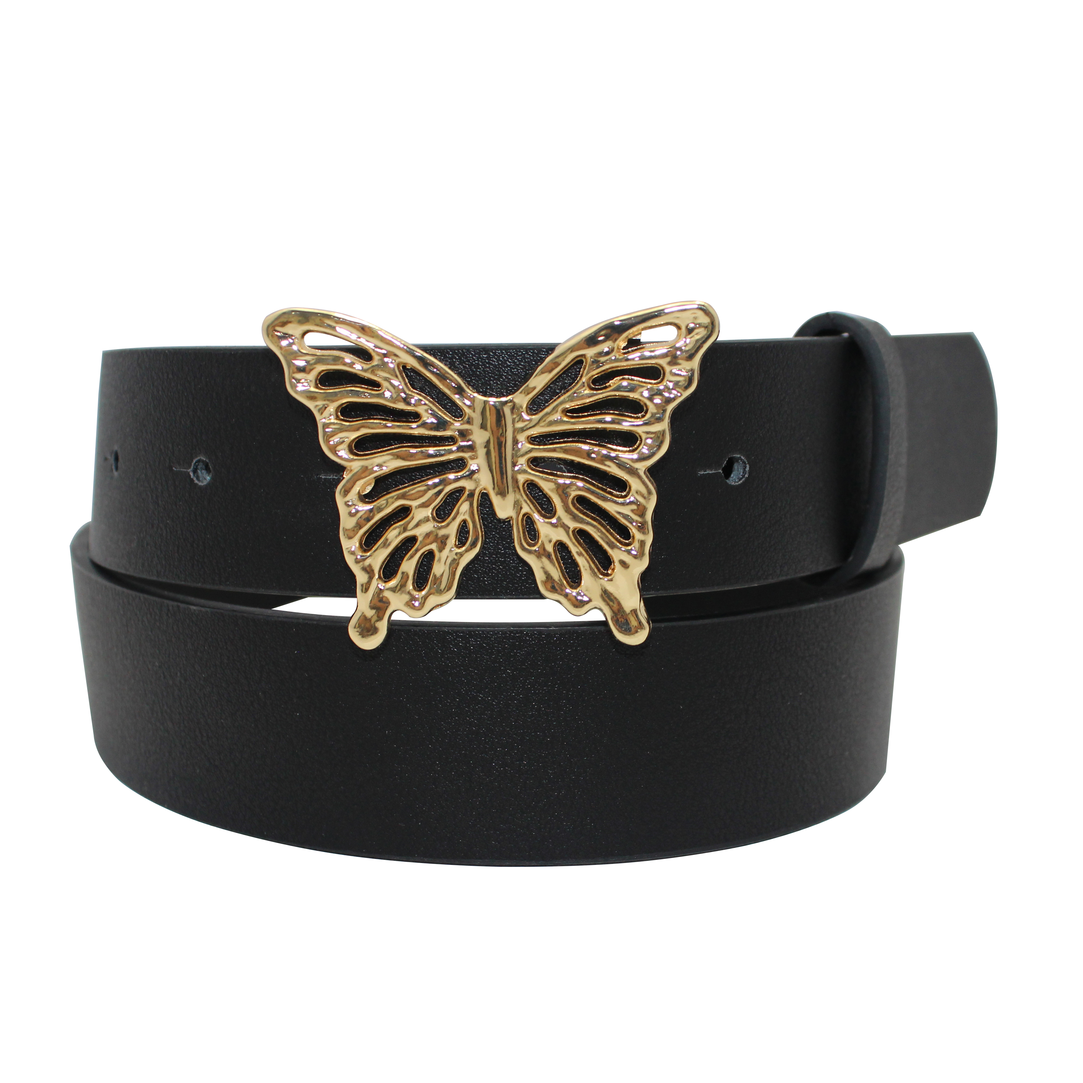 Sophisticated and Chic Women's Patent <a href='/leather-belt/'>Leather Belt</a> 35-23129