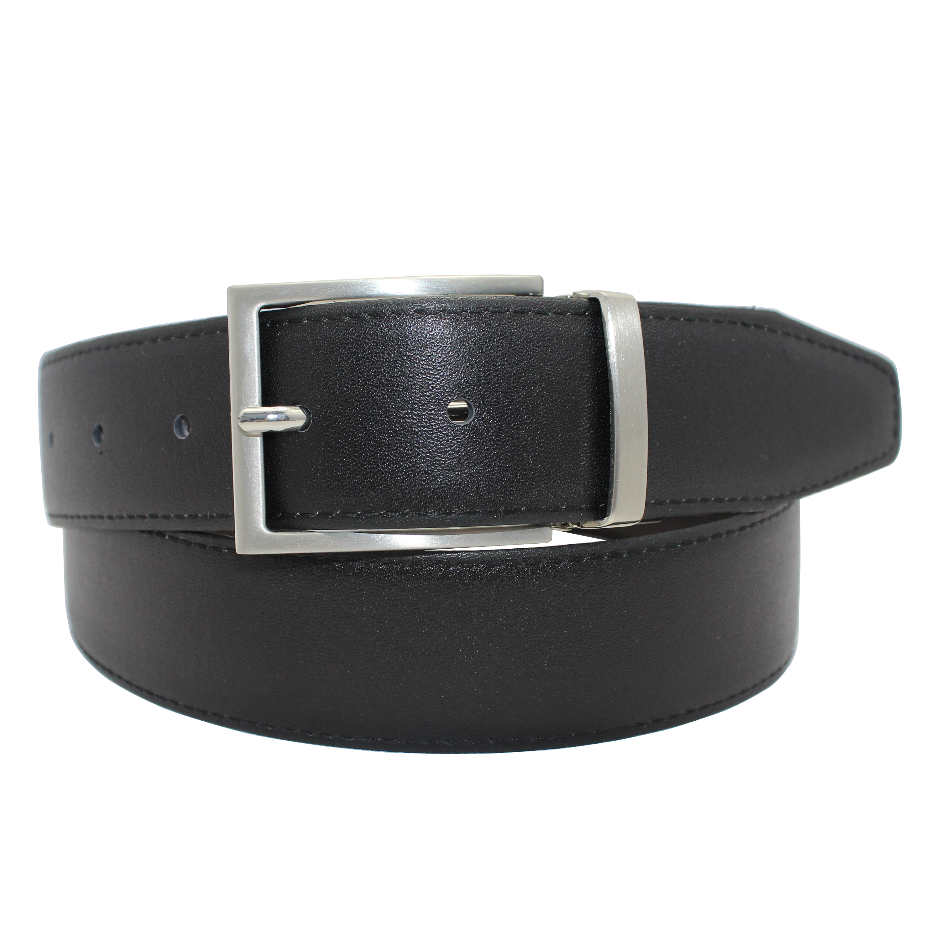 Reversible Belt with a Polka Dot Print for a Playful Look 35-23295