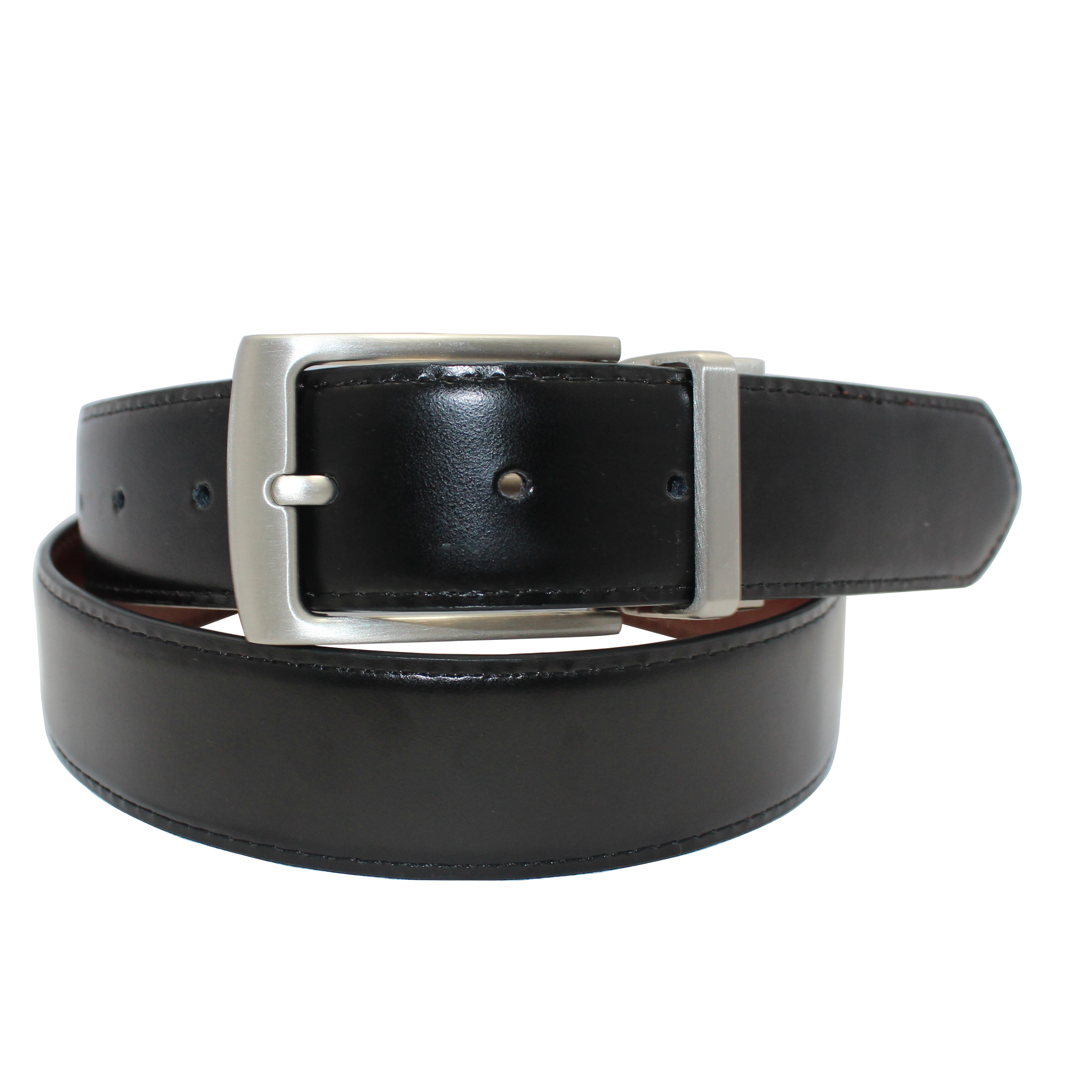 Embroidered <a href='/reversible-belt/'>Reversible Belt</a> with Floral Details 35-23306