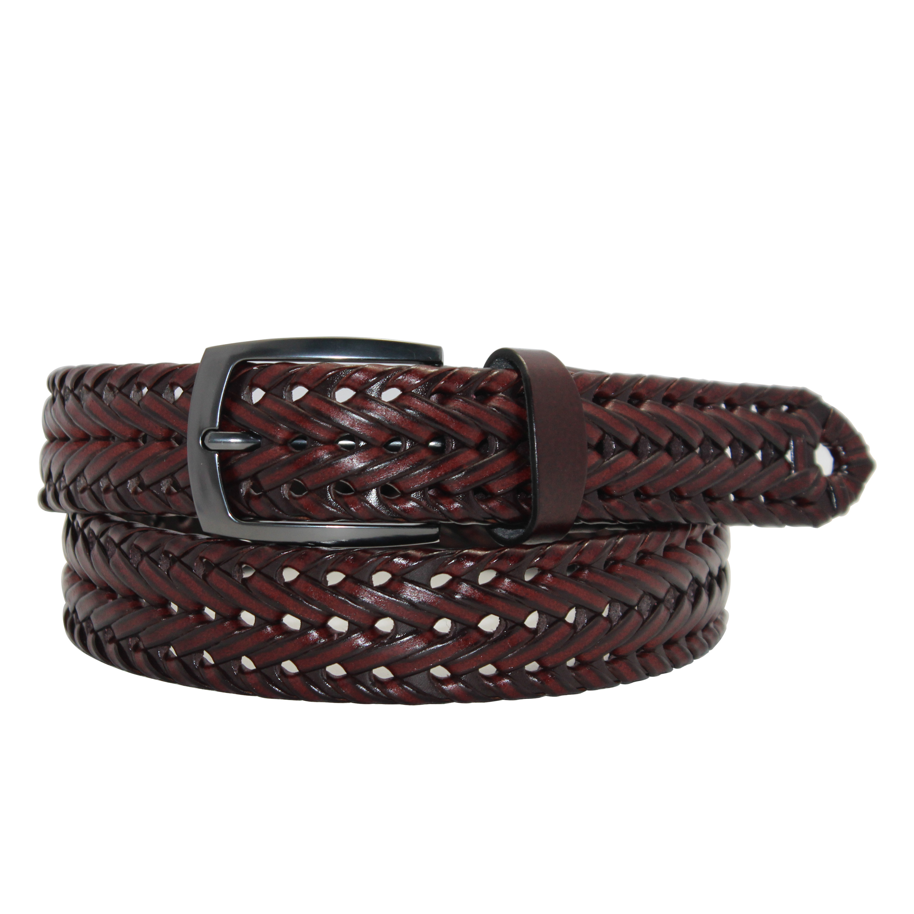 Elegant <a href='/braided-belt/'>Braided Belt</a> with Tassels for a Feminine Look 35-23421B