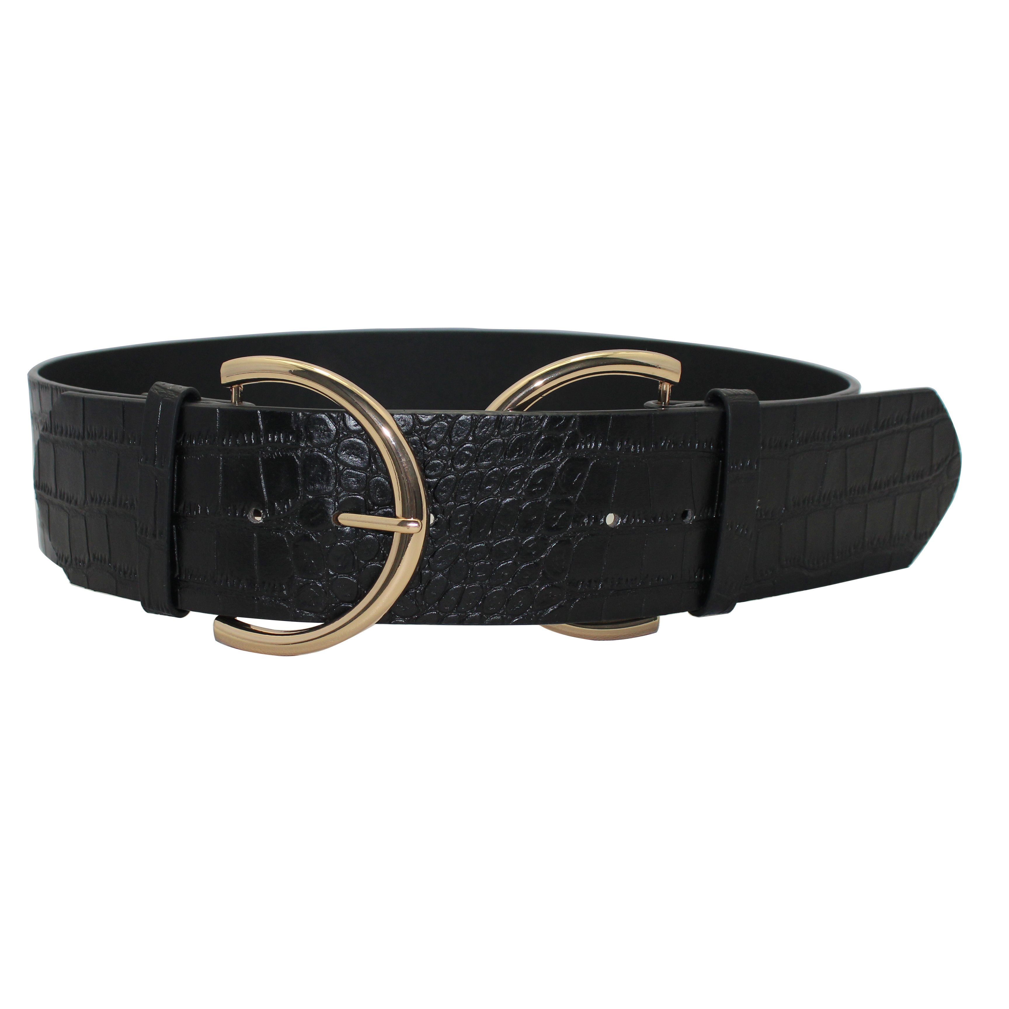 Sleek and Modern Metal Belt for Women 70-23687