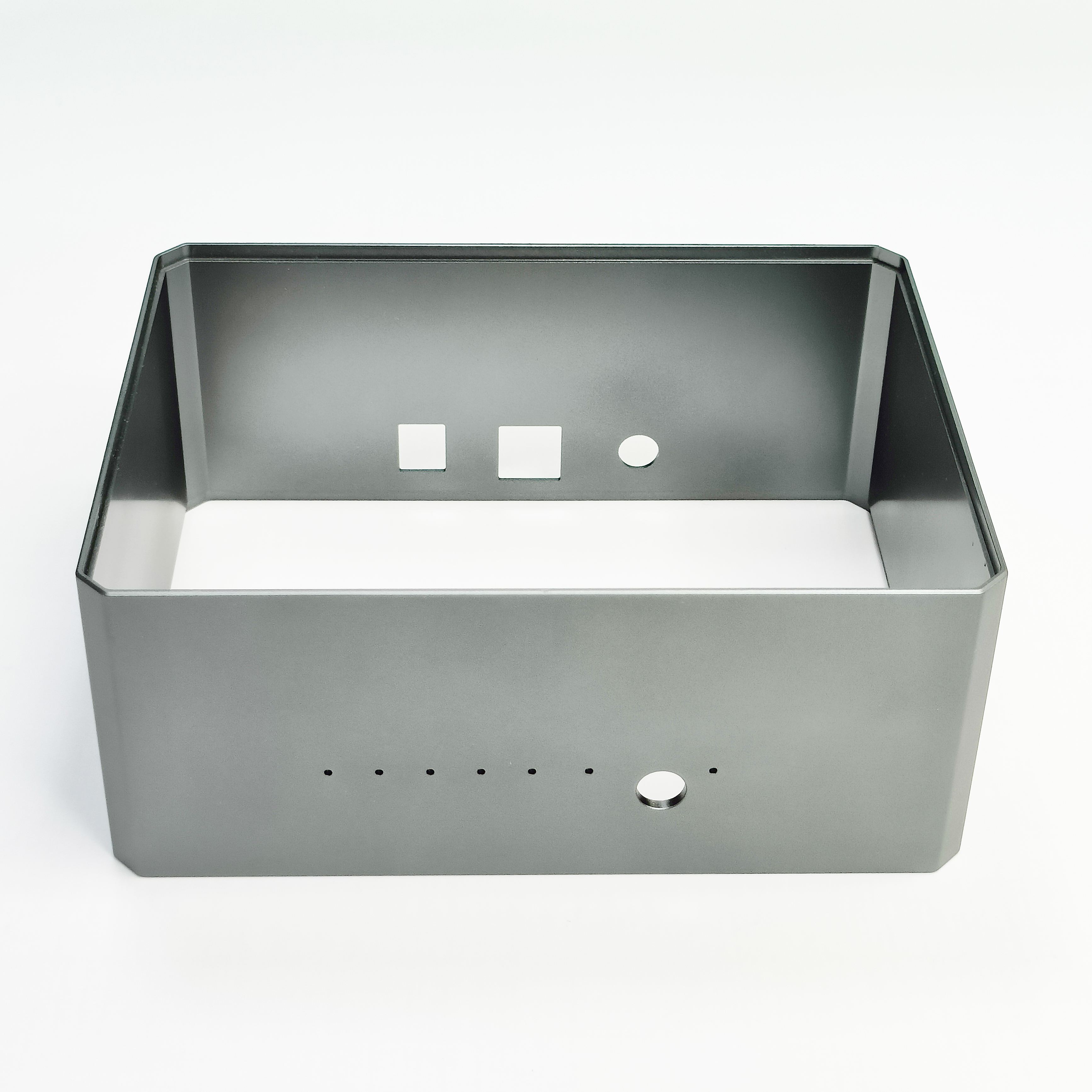 Aluminum TV box shell parts by Louis