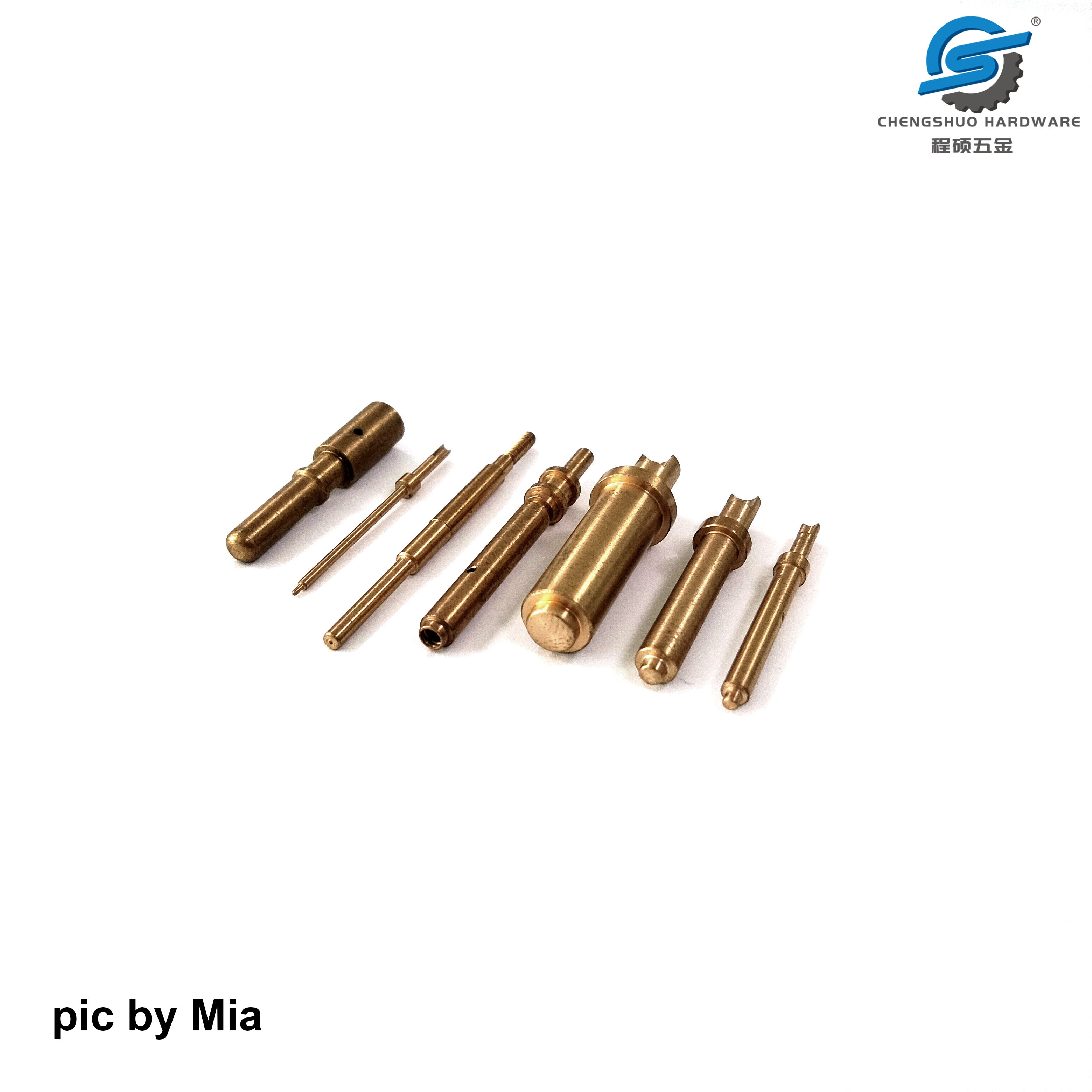 Brass Conductive Pillar Electrical Part By Mia