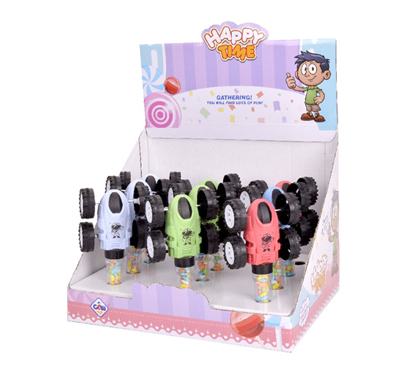 CANDY TOY STUNT FLIP CAR 110685N