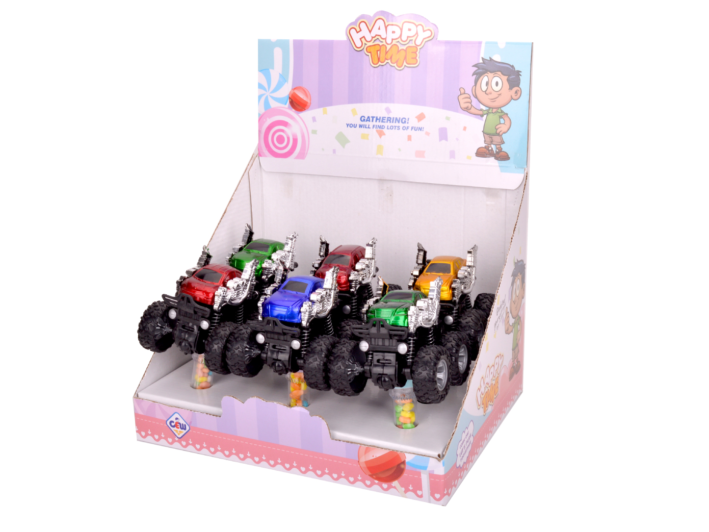 CANDY TOY STUNT CAR 111957N