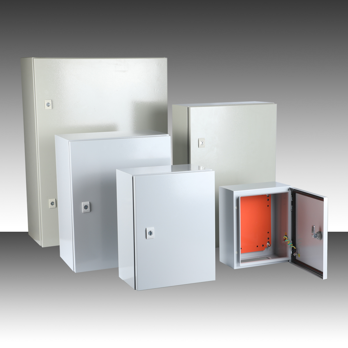 Single door wall mount enclosure