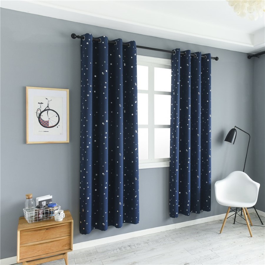 Curtain blackout fabric