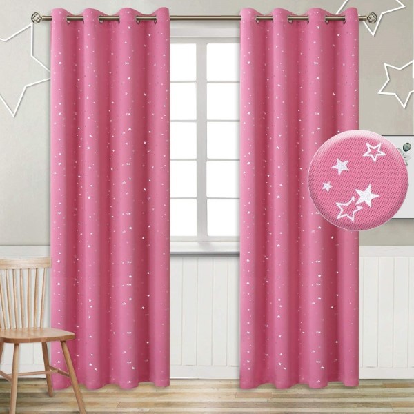 100% Blackout Fabric <a href='/curtain/'>Curtain</a> Used Hotel Living Room Bedroom Thermal Insulated Grommet Window Curtains