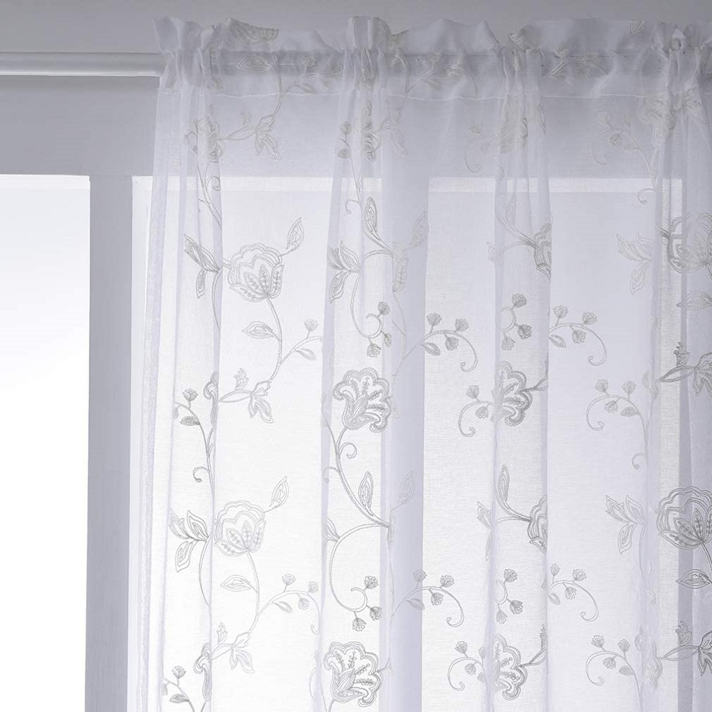 Embroidery curtains