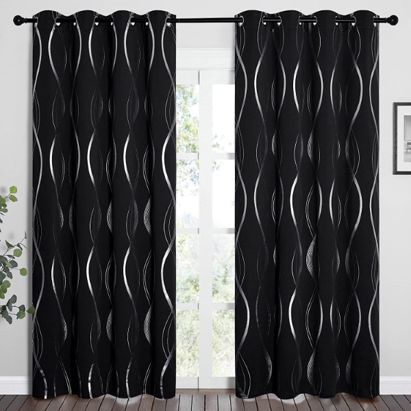 Free Sample Room Darkening Black Out Window Curtain Decor Children Bedroom Triple Wave <a href='/arabic-curtains/'>Arabic Curtains</a>