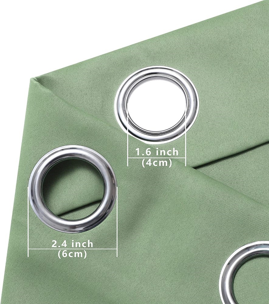 Green Small Half Curtains (2)