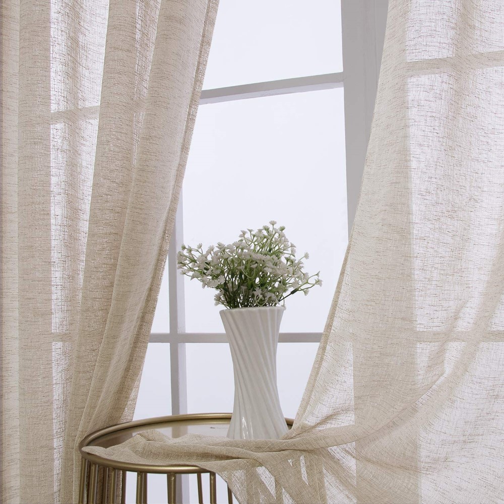 Linen Sheer Curtain (4)