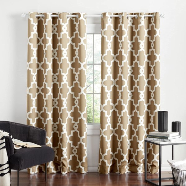 Exclusive Home Curtains Dairui Textile Luxury Grommet Top Indoor & Outdoor Woven <a href='/blackout-curtains/'>Blackout Curtains</a>