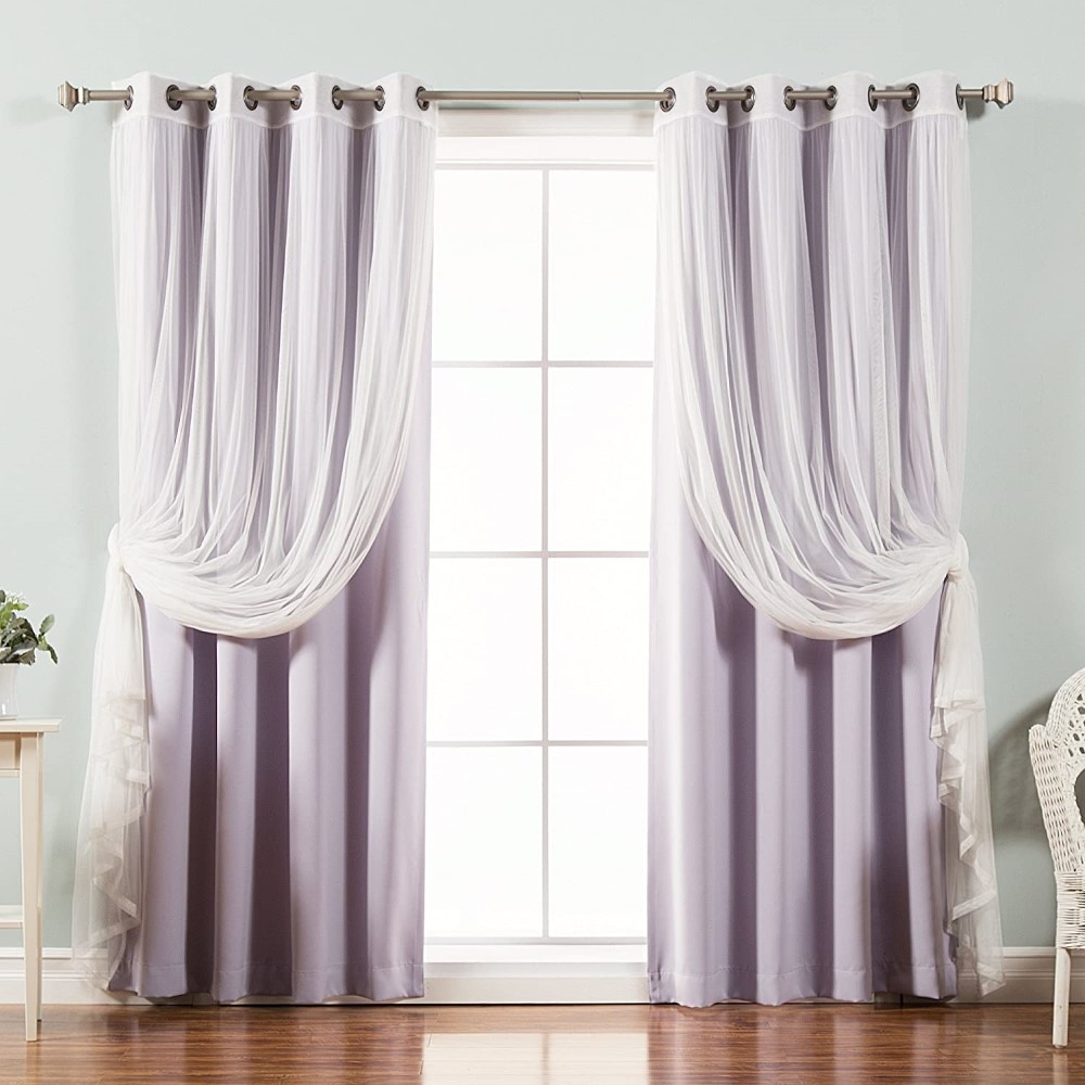 Tulle Sheer Lace & Blackout Curtain (20)