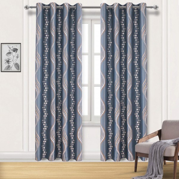 Dairui Home Decoration Polyester Fabric <a href='/curtain/'>Curtain</a> Textile Hotel Dining Room Stripe Window Curtain