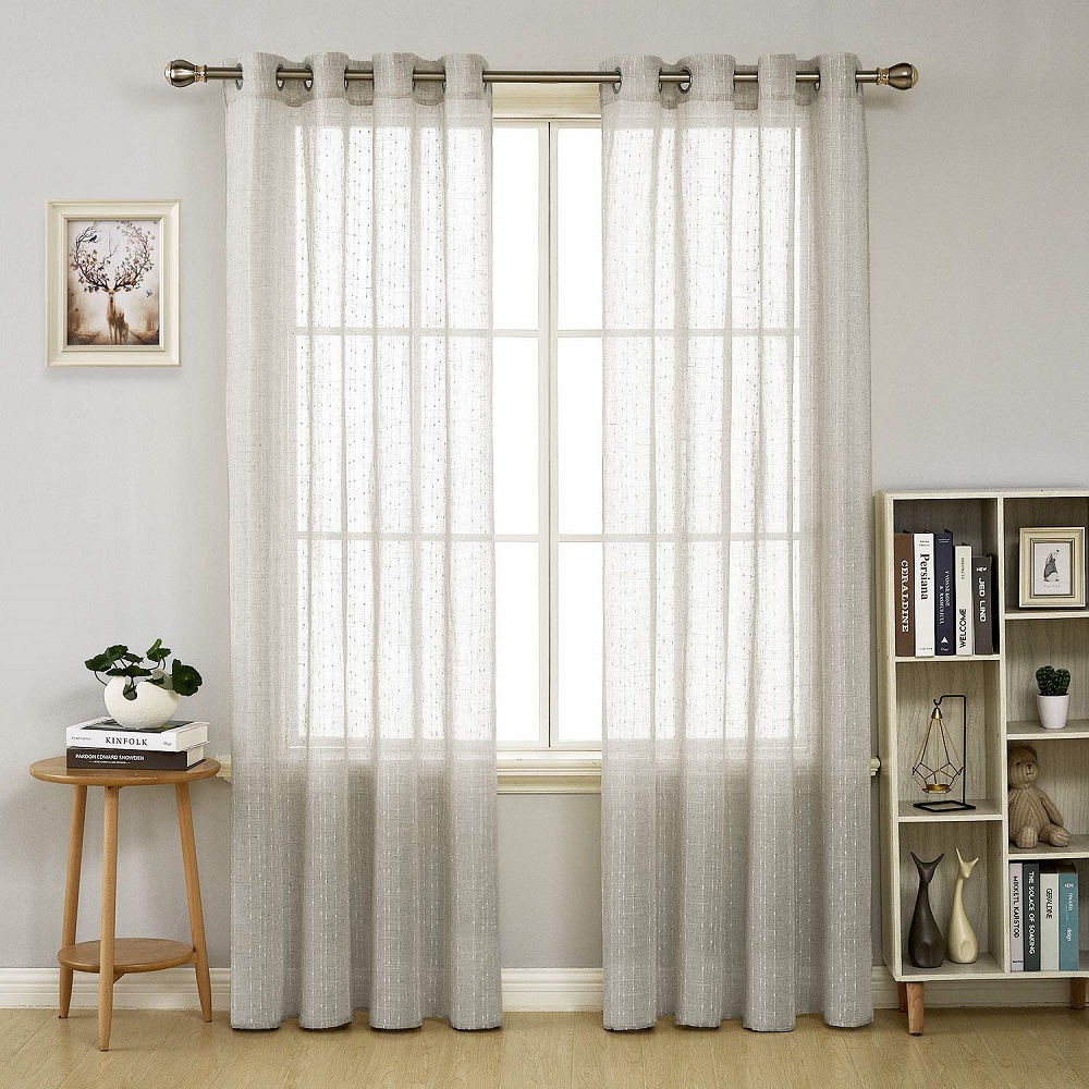 sheer curtain fabric