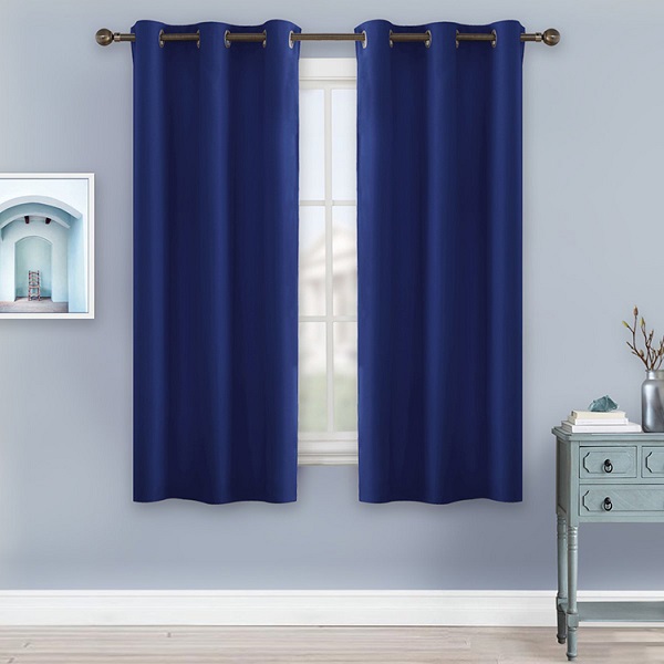 Buy Wholesale Bedroom Living Room Easy Install Grommet Blackout Curtain Online