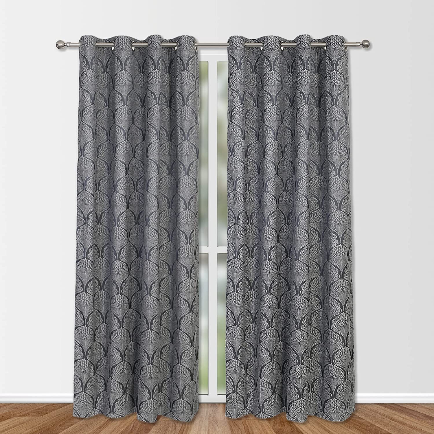 Jacquard blackout curtain (2)