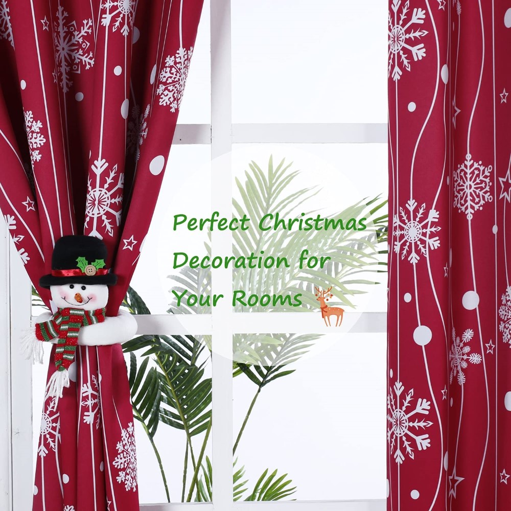 Printed Christmas Curtain (3)