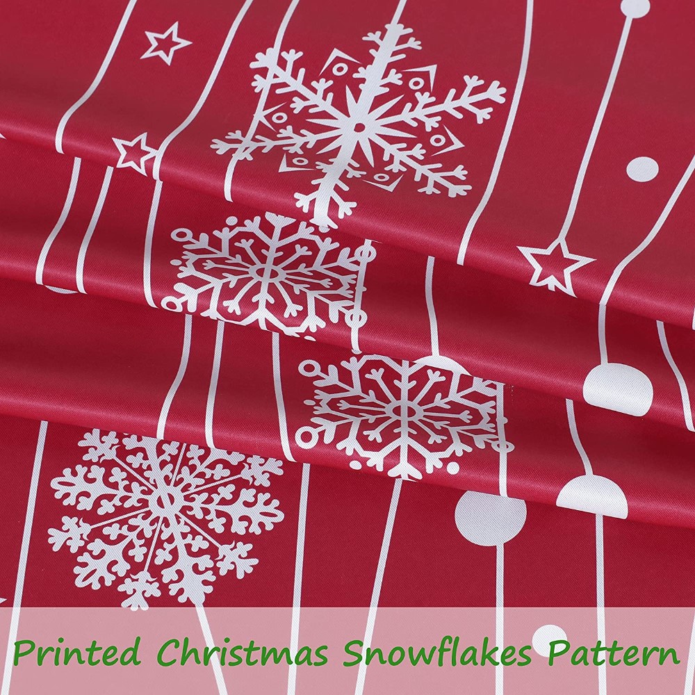 Printed Christmas Curtain (4)