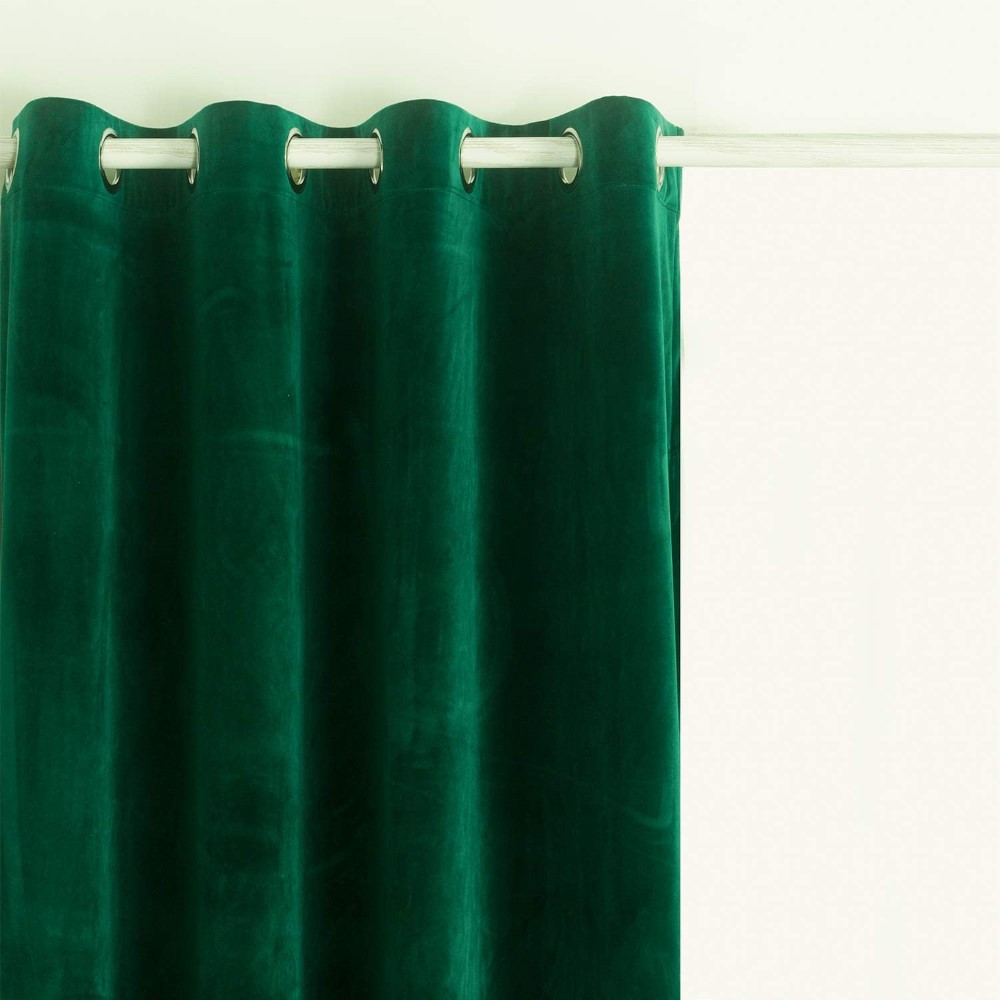 blackout velvet window curtain (1)