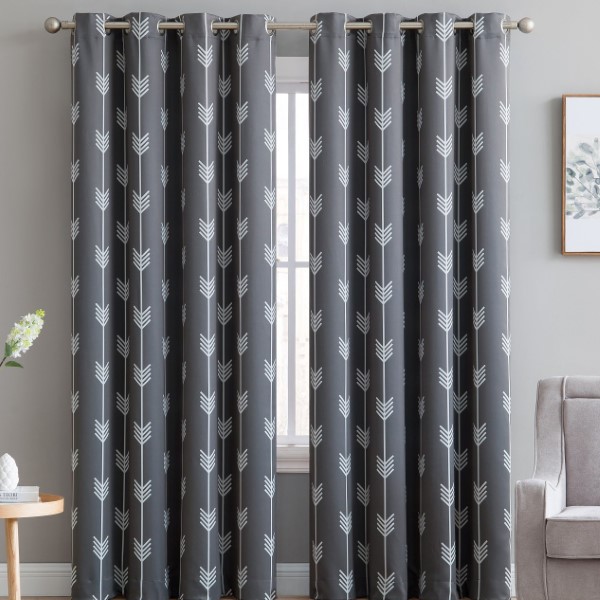 Modern Unique <a href='/curtain/'>Curtain</a> Design Wholesale Light Blocking Grommet Curtains and Drapes for Bedroom