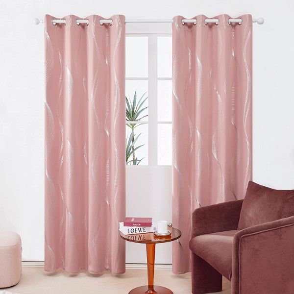 Hot Sell Window Treatment Set Soundproof 100% Polyester Woven Blackout Fabric <a href='/curtain/'>Curtain</a> for Children