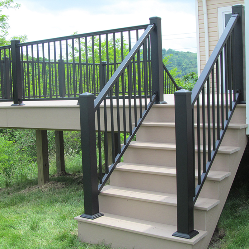 Aluminum Railing China Design Aluminium Handrail Balcony Stair <a href='/balustrade/'>Balustrade</a>