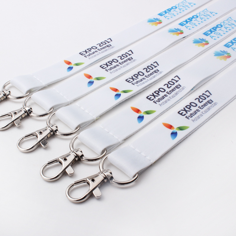 Factory Outlet Custom Logo Heat Transfer Lanyard